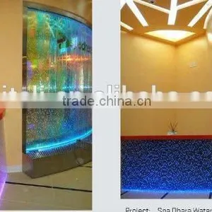 Diamond Twinkle Acrylic Panel for Interior KTV Featured Wall Cladding thumbnail-4