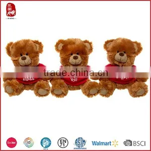 Love Heart Mini Teddy Bear Valentine's Bear Plush Toy thumbnail-1