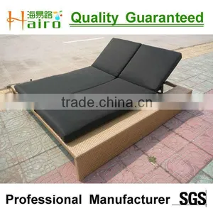 All Weather Wicker Outdoor Chaise Lounge thumbnail-1