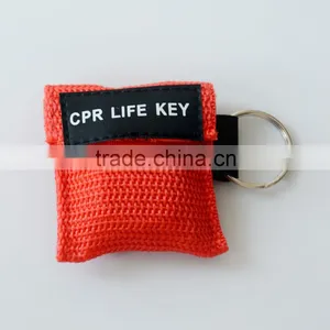 CPR Training Keyring Mask ,cpr Face Shield Disposable thumbnail-1