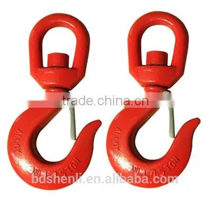Drop Forged Mild Steel Lifting Swivel Hook thumbnail-2