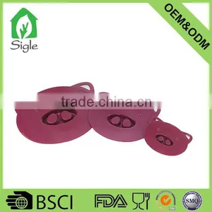 Anti-leak Silicone Cute Pig Shape Bowl Lid Cup Cover Coffee Lid Custom Size Personalize Lid thumbnail-4