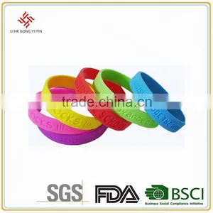 Save 10% Filled Color Fashion Virat Kohli Silicone Bracelet for Promotional Gifts thumbnail-2