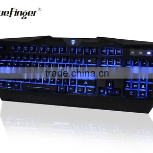 Custom Colored Backlit LED Wired Shenzhen Gaming Keyboard for Laptop Desktop thumbnail-3