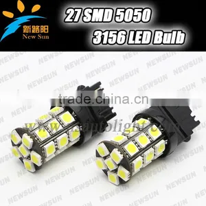 Super New 30 SMD 3156 Car Styling White 12V T25 Error Free 3156 LED Bulbs 5050 Canbus For Turn SignalBackup Reverse Lights thumbnail-1