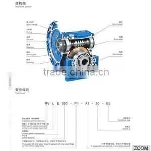 Worm Gear Reducer/ Gearbox thumbnail-2
