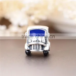 European Style Sterling Silver Charms Fashio Car Charms Fit Diy Bracelet thumbnail-4