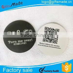Round or Square Promotional Absorbent Hotel Paper Coaster With Custom Logo Printed thumbnail-2