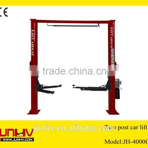 JUNHV Hot Sale Two Post Automobile Lift With CE Certificate JH-4000CE thumbnail-1