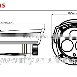 IP Camera Outdoor Hikvision 3 Megapixel Cameras Hikvision DS-2CD2232-i5 thumbnail-6