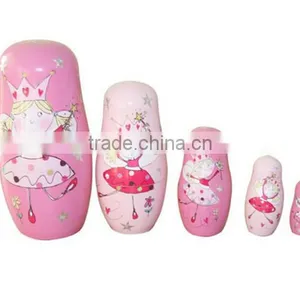 Wooden Craft Nesting Doll Home Decoration Items thumbnail-3