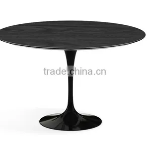 Eero Saarinen Tulip Style Round Wood Table Top for Sale thumbnail-5