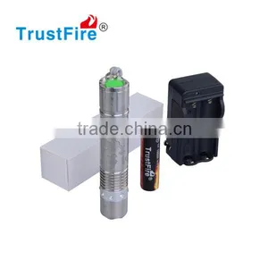 600LM Led Round Flashlight Silver Color Mini Cree Led Flashlight One 18650 With Strap thumbnail-2