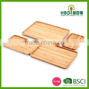China Suppliers Bamboo Wooden Food Plate,home Decoration Rectangle Dinner Plate,hotel Used Dinner Plates Wholesale thumbnail-1