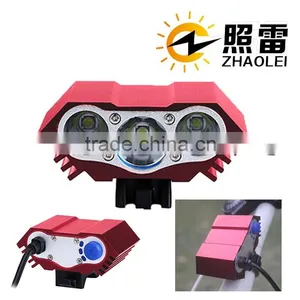Most Popular Rechargeable Led Bike Light 1800 Lumen Led Bicycle Light Power Beam Bicycle Led Light Made in China thumbnail-1
