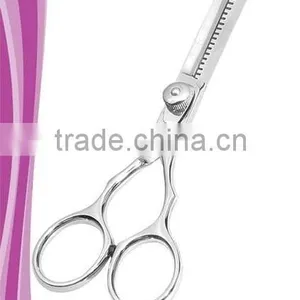 Laurel Thinning Shear 27 Teeth 5.5 Inch Removable Finger Rest Adjustable Tension Dial Mirror Finish thumbnail-1