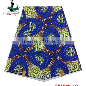 Super Wax Hollandais Popular Dutch Real Wax Fabric Super Wax African SMRw-7 thumbnail-5