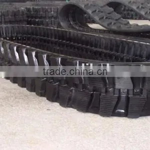 Excavator Rubber Shoe, Rubber Pad,EX40,EX50,EX55,EX60,EX75,EX120,EX200,EX220 thumbnail-1