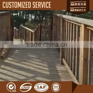 Heat Treated Outdoor Wood Railing thumbnail-1