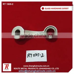 Good Quality 316Stainless Steel Mirror Polish Glass One Arms Wall Spider Made In China thumbnail-3