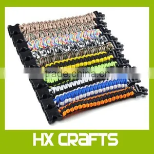 Promotion Outdoors Self Rescue Paracord Bracelet Survival Bracelets thumbnail-3