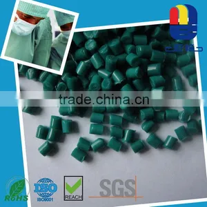Green Masterbatch for PP Melt-blow Nonwoven Fiber thumbnail-1