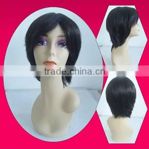 Synthetic Hair Short Lace Wigs thumbnail-1