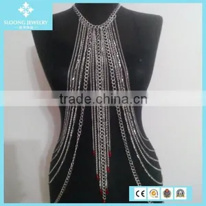 Wholesale Turkish Silver Body Chain Necklace Jewelry thumbnail-3