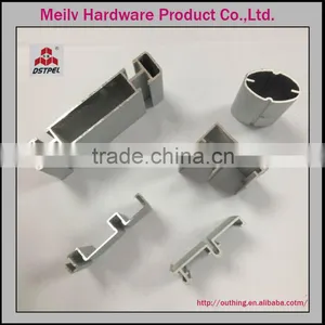 Foshan 6000 Series Sliver Anodized Aluminum Extrusion Furniture Profile thumbnail-1