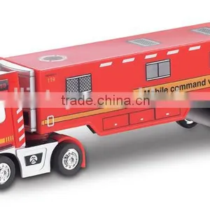 4 Channel 1:87 Remote Control Fire Truck,electric Fire Engine Car thumbnail-2