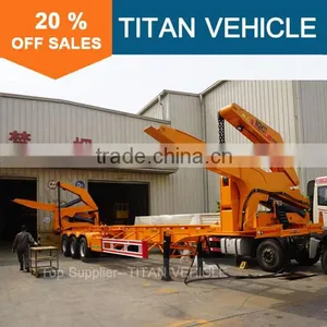 TITAN 37 Ton 40ft Container Sidelifer Trailer, Container Side Loader Trailer, Container Side Lift thumbnail-4