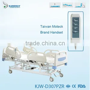 Cheap Adjustable Mechanical Al-alloy Side Rails Hospital Bed for Paralyzed Patients thumbnail-4