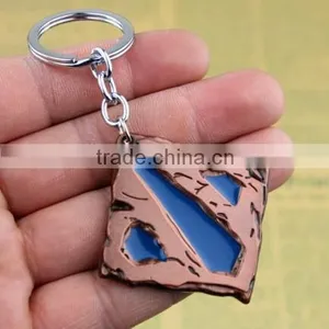 Newest PC Game Dota 2 Keychain Colorful Alloy Key Rings Keychains Dota 2 thumbnail-5