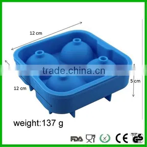 Best Selling Durable Food Grade Silicone Ice Tray Custom Ice Ball Maker thumbnail-4