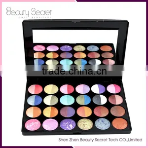 2016 Top Quality 24 Color Pearl Powder Private Label Eyeshadow Palette Cosmetic Set Kit thumbnail-5