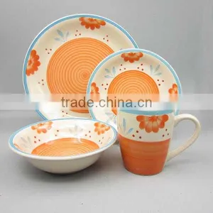 2017 Hand Painted Stoneware ,stoneware Dinnerware,stoneware Plate Dinner Set thumbnail-3