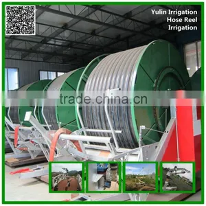 Hot Sale Travelling Irrigator for Farm Hose Irrigation Reels Machine With Boom for Large Land For Fram Land thumbnail-1