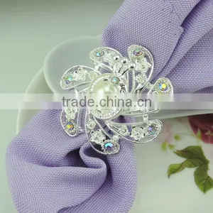Bulk Wholesale Jeweled Napkin Ring thumbnail-3