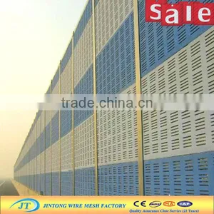 Factory Direct Price Hot Dip Galvanized Sound Barrier Fence thumbnail-1