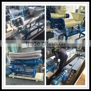Hot Selling Dewatering Machine,Spiral Extrusion Manure Solid Liquid Separator thumbnail-2