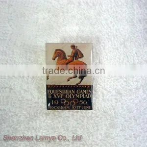 Rectangle Cheap Metal Lapel Pin thumbnail-1