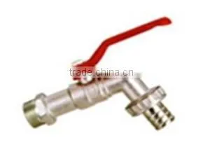3/4"brass Bibcock, Brass Garden Bibcock With Single Handle, Kitchen Common Water Faucet < SGB5103B> thumbnail-1
