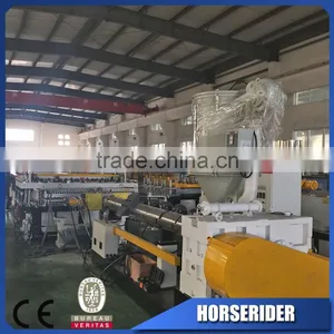 PP pe pc Hollow Sheet Board Production Line/pe pp pc Advertisement Board Hollow Sheet Making Plant thumbnail-1