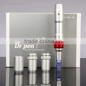 2017 Newest Rechargeable Microneedle Nano Dr.pen With Replaceable Needle Cartridge Ultima A6 Electric Dermapen thumbnail-4