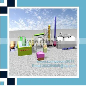 Black Engine Oil and Crude Oil Purifier, Distillation Plant thumbnail-1