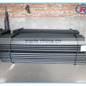 Black Painted Iron Fence Section thumbnail-5