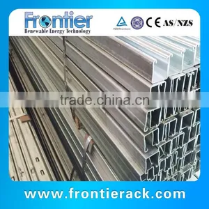 Solar Galvanized Mounting Bracket,Galvanized Steel Ground Solar Mounting Structures thumbnail-6