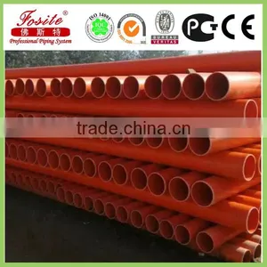 Orange Pvc Electric Conduit Pipe thumbnail-1
