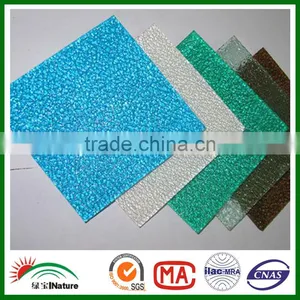 Polycarbonate Embossed Sheet for Decoration Board.Plastic Wall Panel Diamonad Sheet.Bathroom Board Polycarbonate Diamonad Sheet. thumbnail-5