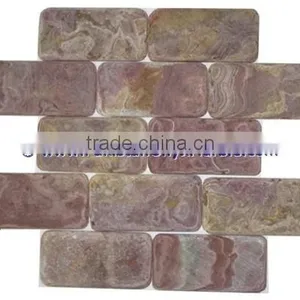 FACTORY PRODUCUNG MULTI RED ONYX MOSAIC TILES COLLECTIONS thumbnail-6